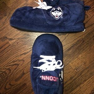 Kids Navy Slippers